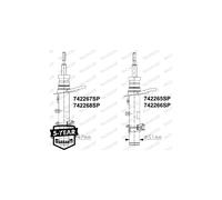 1 Ammortizzatore Anteriore Destro Per Citroën C3 III C4 Cactus 9809713180
