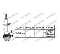 1 Ammortizzatore Monroe Original G7485