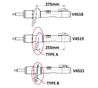 1 Ammortizzatore Monroe Van-magnum V4518