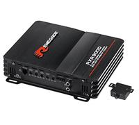 1 amplificatore RENEGADE RXA800D RXA 800 D monofonico 1 canale 400 watt rms stabile a 1 ohm 800 watt max bass boost spl auto nero, 1 pezzo