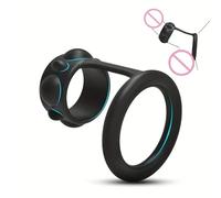 1 anello in silicone per ritardare il tempo di gioco, giocattolo in silicone