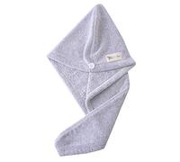 1 asciugamano per capelli Asciugatura Asciugamani Quick Dry Hat Cap Twist Head con bottone