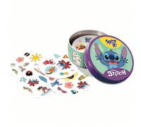 1 Asmodee Dobble!| Edizione Speciale Stitch Gioco di Carte di Osservazione Rapida, Un Perfetto Gioco di Abbinamento Divertente Adatto per Riunioni Familiari, Un Regalo Ideale per Compleanni, Capodanno