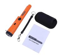 1 asta di posizionamento portatile, rilevatore di metalli sotterranei, puntatore GP impermeabile, alta sensibilità, sicurezza (arancione)