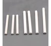 1 asta in vetroceramica microcristallina - Isolante resistente agli shock termici for lavorazioni meccaniche e applicazioni personalizzate(D15x300mm)