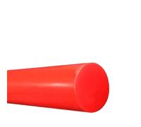 1 asta tonda in poliuretano solido e gomma morbida, metrica, diametro 20-50 mm opzionale, lunghezza 500, resistente all'usura, antiurto(45mm X 500mm)