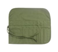 1 astuccio in tela, strumento di conservazione per pennelli, astuccio portatile, tenda per matite con 22 scomparti, rullo per pennelli artificiali, custodia per pennelli da trucco (40 x 35 cm).