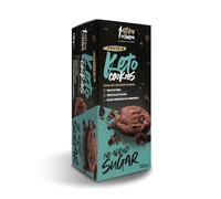 1 Attimo in Forma | Biscotti Proteici Keto per Dieta Chetogenica Senza Zuccheri Aggiunti 160 gr - Basso Contenuto di Carboidrati, Ricco di Fibre, Snack Spuntino Colazione (12 Confezioni, Cacao)