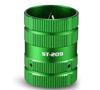 1 attrezzo per alesatore per tubi [aiuto efficiente per idraulici] per sbavare tubi in rame PVC, tubo e alesatore per tubi