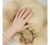 1 attrezzo per la pratica delle nail art trainer, mano sinistra, flessibile, per manicure, pratica protesi, mano per unghie (Mano destra chiara)