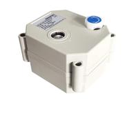 1 attuatore elettrico for valvola 2/3/5/7 fili AC/DC9-24V con indicatore di posizione e interruzione di corrente manuale(Normal Open,CR502(Spring return))