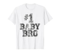 #1 Baby Bro Brother - Numero Uno Maglietta