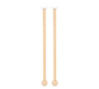 1. Bacchette professionali a doppio lato in legno e feltro, per esibizioni teatrali e studio di lunga durata (1 paio) bacchette multiuso