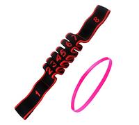 1 Banda Di Resistanza Yoga E 1 Fascia Per Capelli Esercizio, Fascia ELastica Yoga, Fascia ELastica Di Fitness, Elastico Esercizio Per Danza, Pilates, Latino