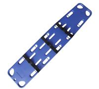 1 barella spinale portatile leggera - Tavola spinale EMT in plastica PE resistente for emergenze e trasporto pazienti(Blue)