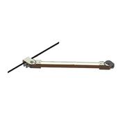 1 barra fissa/clip for porta doccia in vetro in acciaio inox, di supporto for da bagno, lunghezza 40/50 cm Asta Fissa Per Porta Doccia Vetro