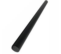 1 Barra In Nylon Nero Da 500 Mm, Diametro 20 Mm 25 Mm 30 Mm 35 Mm 40 Mm, Cilindro In Plastica PP Resistente All'usura, Barra Rigida(30mm*500mm)