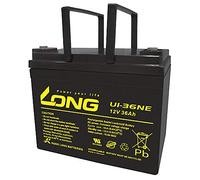 1 batteria AGM 12V / 36Ah al piombo - U1-36NE resistente ai cicli, MP36-12C REC36-12I 12LCP-36 34Ah 35Ah 38Ah