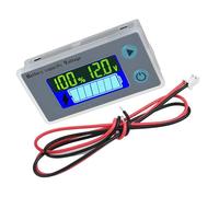 1 batteria al litio digitale voltmetro tester batteria 1 pz litio migliora la sicurezza generale durante il monitoraggio o la lettura della temperatura in pieno sole (12 V)