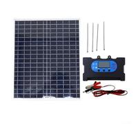 1 * Batteria Clip 25W Pannello Solare Efficiente Conversione di Energia Per Campeggio Per Campers Design Compatto Tipo Policristallino Tipo di Circuito Aperto Tensione: 20V (50A)