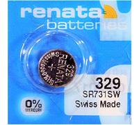 1 Batterie Renata per Orologi 329 - SR731SW