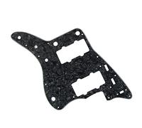 1 battipenna per chitarra jazz, battipenna antigraffio con viti per chitarra stile for JM Professionale Battipenna per Chitarra Elettrica (Color : Black 4ply)