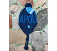 1 BERRETTO SSC NAPOLI UFFICIALE TRECCIA PON-PON MODELLO PERUVIANO UNICA MISURA