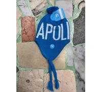 1 BERRETTO SSC NAPOLI UFFICIALE TRECCIA PON-PON MODELLO PERUVIANO UNICA MISURA