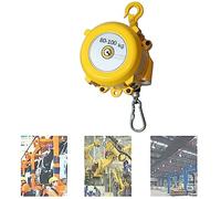 1 bilanciatore a molla retrattile con cavo metallico da 1,5 m - Bilanciatore for utensili for impieghi gravosi for uso in officina e nel settore automobilistico(80-100kg)