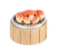 1 bip gabbia ammortizzata gabbia portachiavi attraction creativo food keycap per switch tastiere meccaniche