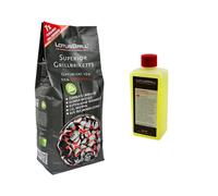 1 biscotto Superior BBQ da 3 kg 1 pasta combustibile da 500 ml CO2 neutro si