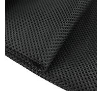 1 blocco per serbatoio a strato singolo, larghezza 150 cm, panno tampone elastico per la lotta contro (nero, 1 x 1,5 m)