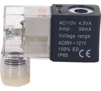 1 bobina elettrovalvola 4V210 3V210 DC12V DC24V AC110V AC220V parte elettrica bobina (AC110)