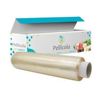 1 BOBINA PELLICOLA ALIMENTARE LARGHEZZA 30CM 300 METRI ROTOLO PER ALIMENTI