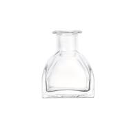 1 boccette vuote in vetro trasparente, ricaricabili da 50 ml, per diffusore fai da te, diffusore di oli essenziali, per progetti fai da te, feste di nozze