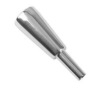 1 bocchino per tromba Yootones 9,8 mm, diametro esterno 3C, resistente, compatibile con accessori per tromba (argento)