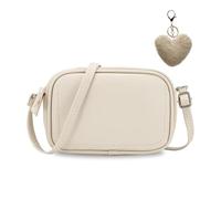 1 Borsa A Tracolla, 1 Ciondolo A Forma di Cuore, Borsa A Tracolla con Tracolla Lunga, Borsa per Pendolari alla Moda, Borsa Quadrata di Grande capacità, Borsa per La Spesa da Donna