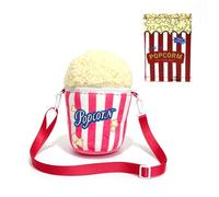 1 Borsa A Tracolla A Forma Di Popcorn, 1 Semplice Mini Portamonete, Decorazioni Per Feste A Tema Snack, Divertenti Regali Per Bambini.