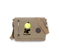 1 borsa a tracolla in tela con personaggi del gioco Assassination Classroom per i fan, Stile 3, one size