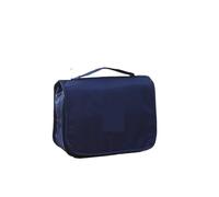 1 borsa da viaggio for il trucco, grande capacità, portatile, con gancio semplice for l'organizzazione dei cosmetici Per Uomo e Donna(DEEP BLUE)