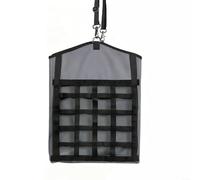 1 borsa Oxford per fieno per cavalli, capre, pecore, asini, design frontale con alimentazione lenta con grande apertura per un facile riempimento e sospensione, accessorio per l'alimentazione della
