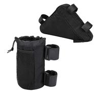 1 Borsa Per Bottiglia D'Acqua Per Bicicletta E 1 Borsa Triangolare Per Barra Trasversale Per Bicicletta, Borsa Impermeabile Per Biciclette, Attrezzatura Per Biciclette