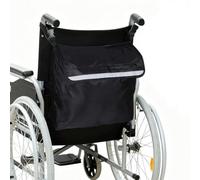 1 borsa universale per sedia a rotelle, per sedia a rotelle, impermeabile, per la maggior parte delle sedie a rotelle, scooter, deambulatori, deambulatori