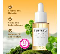 1 Bottiglia da 30ml Essenza in Ampolle Riparatrice e Idratante Portatile a Base di Centella Asiatica, Adatta per Viaggi e Cure della Pelle On-The-Go