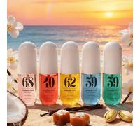 1 Bottiglia di profumo floreale non alcolico a lunga durata, design compatto, con note floreali e orientali di crema di cocco e orchidea, gelsomino e prugna alla vaniglia, violetta e legno di sandalo,