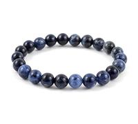 1 braccialetto elastico naturale con pietre preziose da 8 mm, perline da 17,8 cm a 21,6 cm, cristallo curativo, energia, quarzo, chakra, gioielli per donne e uomini, regalo di compleanno