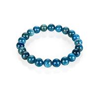 1 braccialetto elastico naturale con pietre preziose da 8 mm, perline da 17,8 cm a 21,6 cm, cristallo curativo, energia, quarzo, chakra, gioielli per donne e uomini, regalo di compleanno