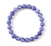 1 braccialetto elastico naturale con pietre preziose da 8 mm, perline da 17,8 cm a 21,6 cm, cristallo curativo, energia, quarzo chakra, gioiello per donne e uomini, regalo di compleanno (oz6, a130)