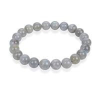 1 braccialetto elastico naturale con pietre preziose da 8 mm, perline da 17,8 cm a 21,6 cm, cristallo curativo, energia, quarzo chakra, gioiello per donne e uomini, regalo di compleanno (oz6,a78)