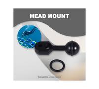 1 Braccio A Sfera Da Pollice A Testa Clip Per Action Camera Video Light Diving Testa A Sfera Clip A Farfalla Accessori Per Il Montaggio